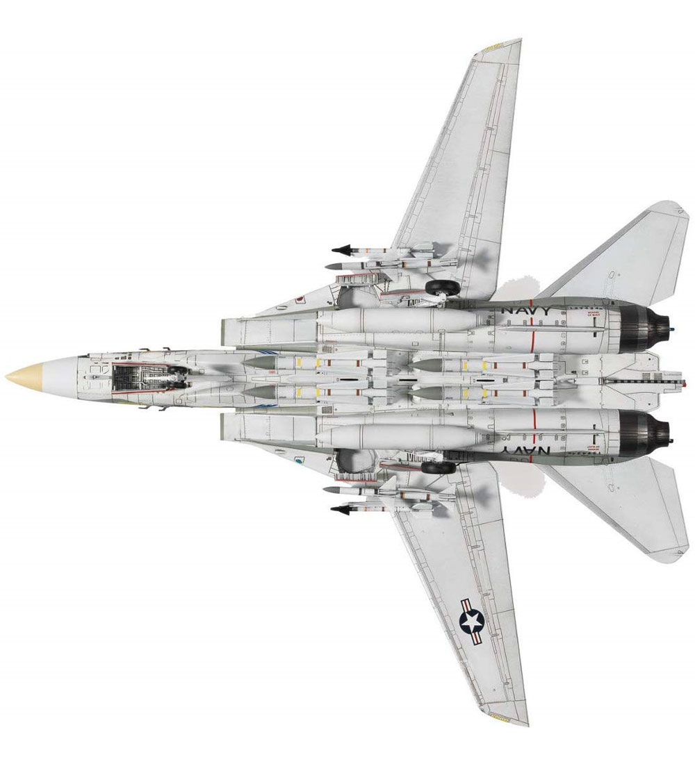 アメリカ海軍 F-14A トムキャット VF-143 プーキン・ドッグス プラモデル (童友社 凄！ プラモデル No.006) 商品画像_4