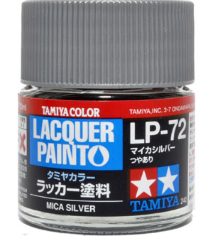 LP-72 マイカシルバー 塗料 (タミヤ タミヤ ラッカー塗料 No.LP-072) 商品画像