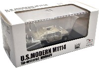 ティーモデル 1/72 塗装済完成品 U.S. M1114 HMMWV HA w/CROWS サンドイエロー