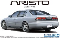 アオシマ 1/24 ザ・モデルカー トヨタ JZS147 アリスト 3.0V/Q '91