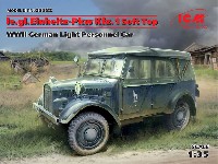 ドイツ le.gl. Pkw Kfz.1 軽四輪駆動乗用車 ソフトトップ