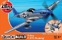 エアフィックス クイックビルド (QUICKBUILD) D-DAY P-51D ムスタング