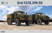 キティホーク 1/48 ミリタリー ウラル 4320 トラック、APA-5D 航空電源車