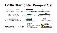 MARK 1 1/144 ミリタリー F-104 スターファイター ウェポンセット