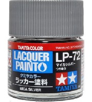 タミヤ タミヤ ラッカー塗料 LP-72 マイカシルバー