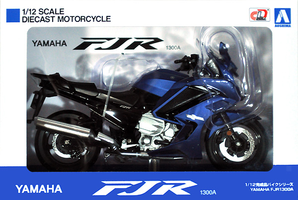 ヤマハ FJR1300A マッドダークパープリッシュ ブルーメタリック 1 完成品 (アオシマ 1/12 完成品バイクシリーズ No.106792) 商品画像