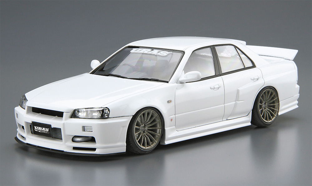 URAS ER34 スカイライン TYPE-R '01 (ニッサン) プラモデル (アオシマ 1/24 ザ・チューンドカー No.004) 商品画像_2