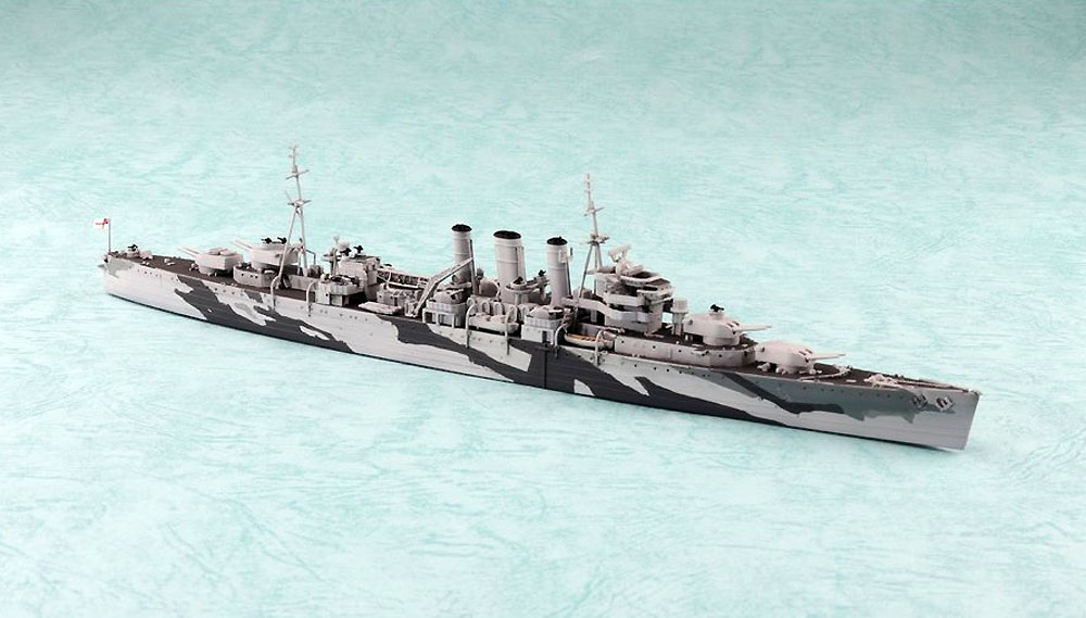 英国海軍 重巡洋艦 ノーフォーク プラモデル (アオシマ 1/700 ウォーターラインシリーズ No.809) 商品画像_1