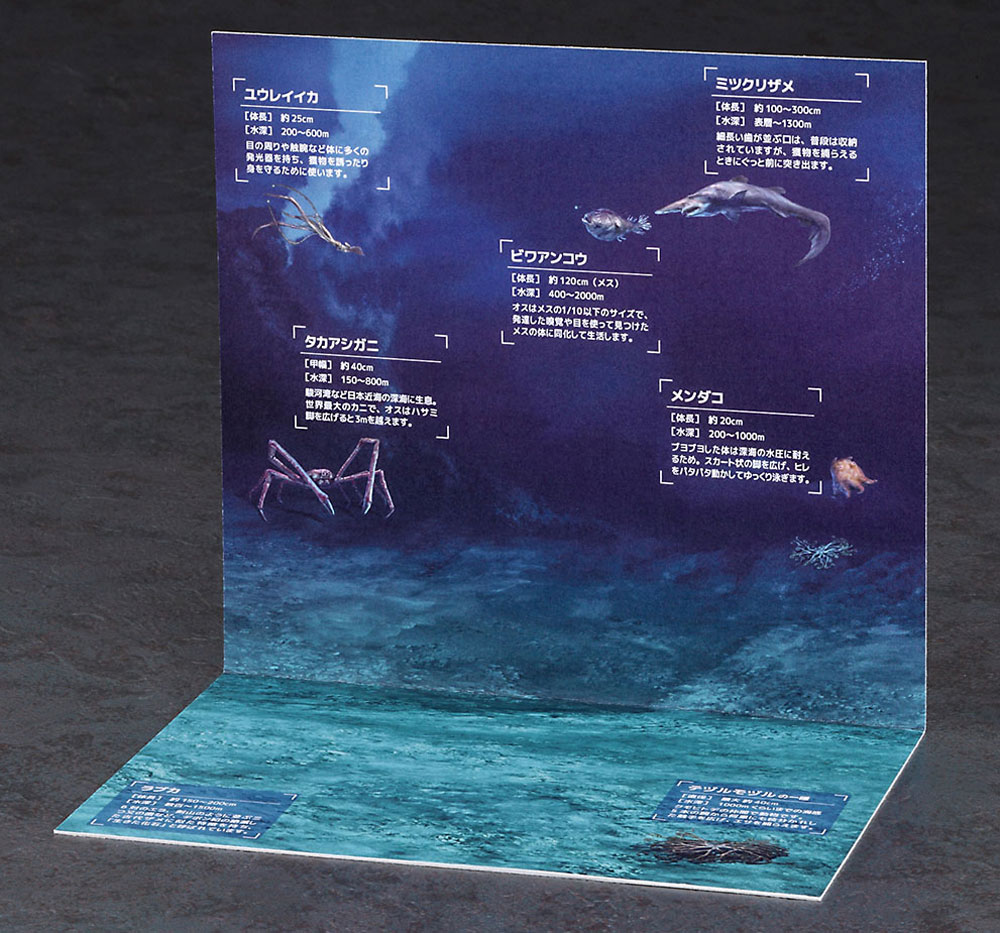 有人潜水調査船 しんかい 6500 海底ディオラマセット プラモデル (ハセガワ サイエンスワールド シリーズ No.SP436) 商品画像_3