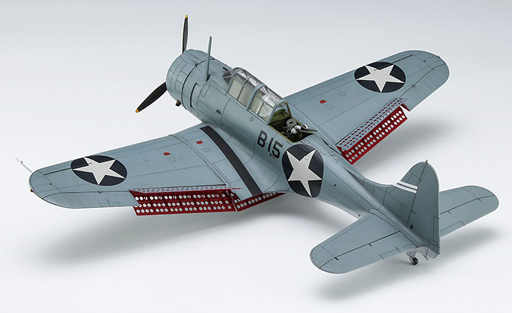 SBD-3 ドーントレス ミッドウェー海戦 プラモデル (ハセガワ 1/48 飛行機 限定生産 No.07481) 商品画像_2