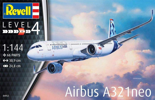 エアバス A321neo プラモデル (レベル 1/144 旅客機 No.04952) 商品画像