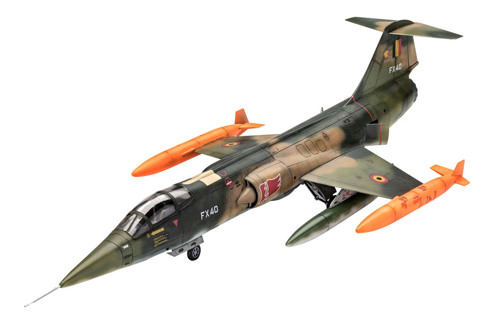 F-104G スターファイター RNAF/BAF プラモデル (レベル 1/72 Aircraft No.03879) 商品画像_2