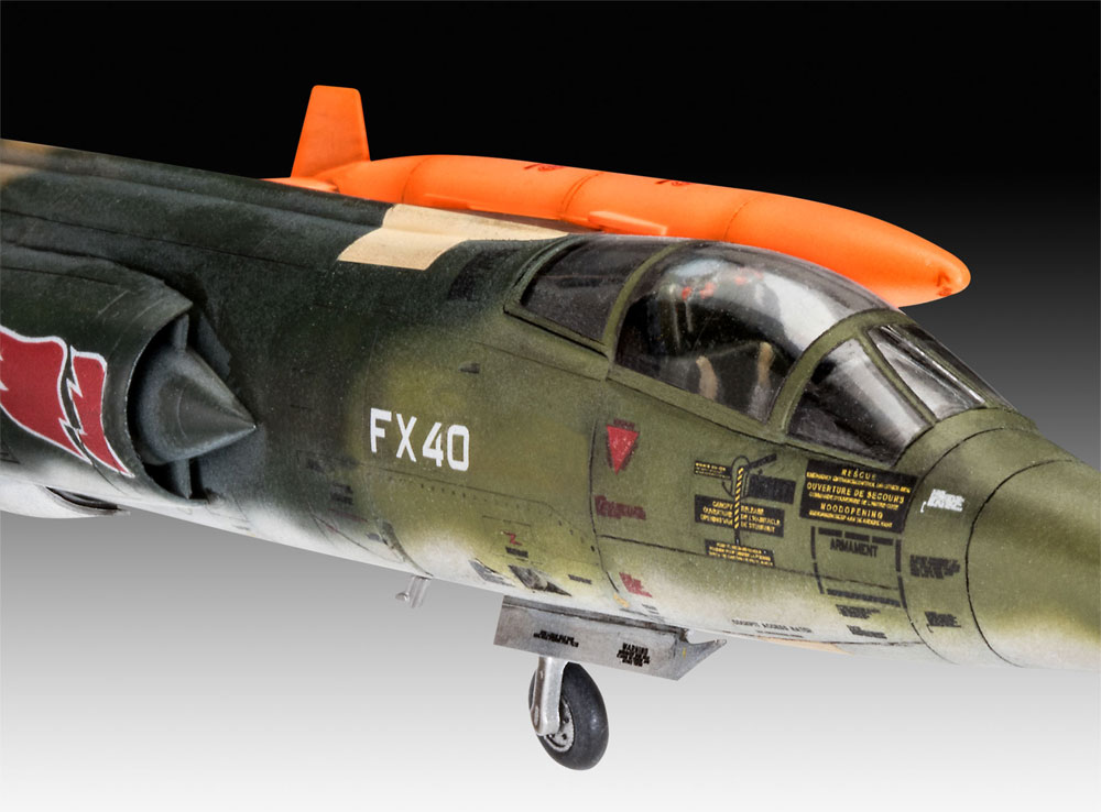 F-104G スターファイター RNAF/BAF プラモデル (レベル 1/72 Aircraft No.03879) 商品画像_3