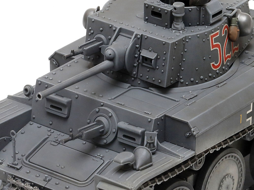 ドイツ軽戦車 38(t) E/F型 プラモデル (タミヤ 1/35 ミリタリーミニチュアシリーズ No.369) 商品画像_4