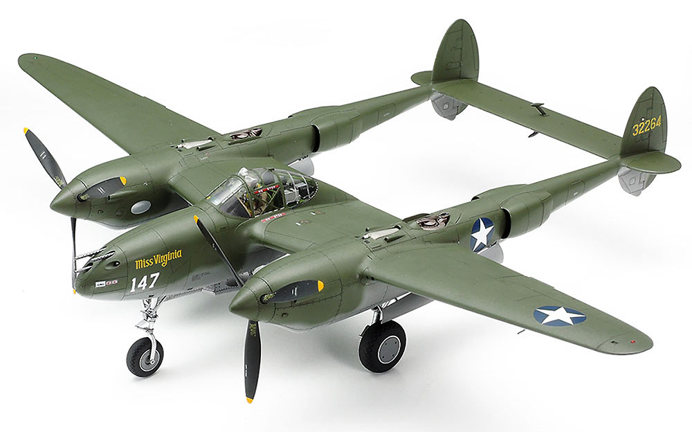 ロッキード P-38F/G ライトニング プラモデル (タミヤ 1/48 傑作機シリーズ No.120) 商品画像_2
