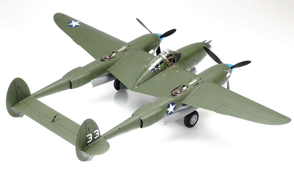 ロッキード P-38F/G ライトニング プラモデル (タミヤ 1/48 傑作機シリーズ No.120) 商品画像_3