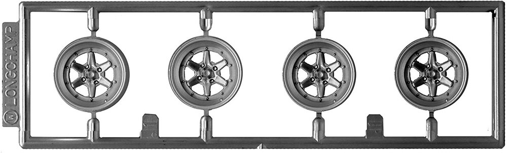 ロンシャン XR-4 15インチ プラモデル (フジミ ホイール シリーズ No.018) 商品画像_1