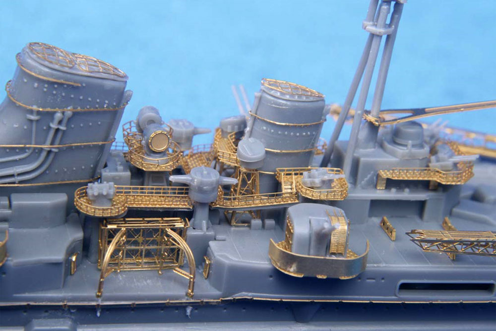 日本海軍 重巡洋艦 妙高 エッチングパーツ ＆ 2ピース 25ミリ機銃 エッチング (フジミ 1/700 艦船模型用グレードアップパーツ No.特007EX-101) 商品画像_2