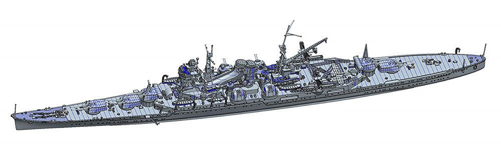 日本海軍 重巡洋艦 最上 昭和17年 プラモデル (フジミ 1/700 特シリーズ No.069) 商品画像_1