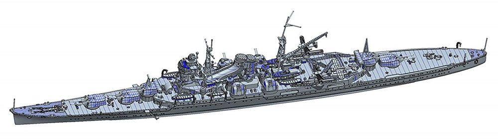 日本海軍 重巡洋艦 三隈 昭和17年 プラモデル (フジミ 1/700 特シリーズ No.070) 商品画像_1