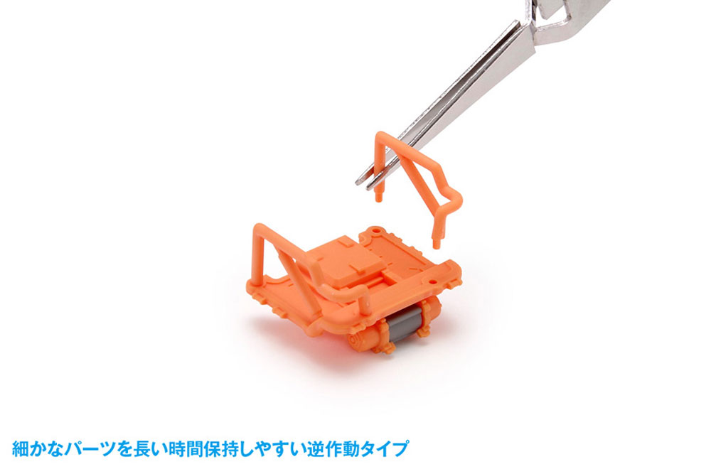 HG 逆作動ピンセット ストレートタイプ ピンセット (ウェーブ ホビーツールシリーズ No.HT-077) 商品画像_3