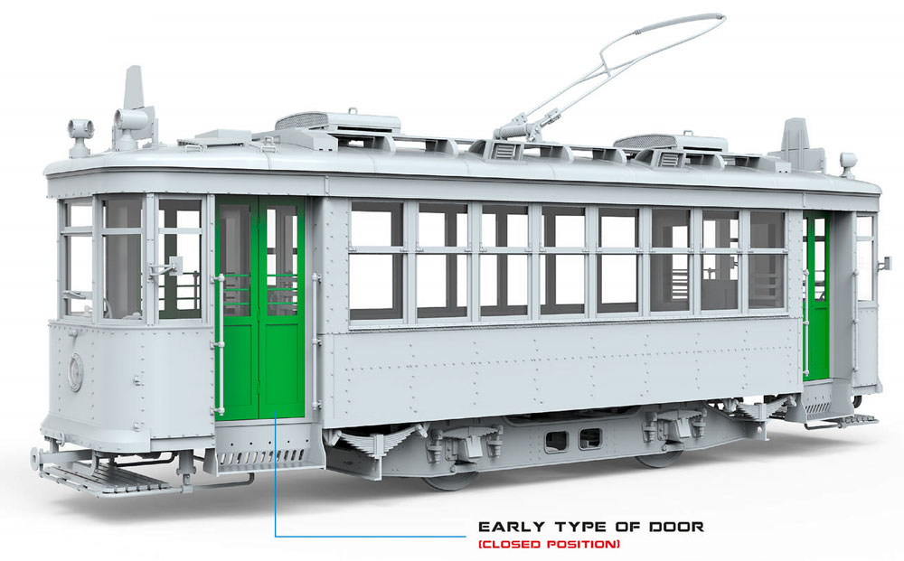 ソビエト 路面電車 Xシリーズ 初期型 プラモデル (ミニアート 1/35 ミニチュアシリーズ No.38020) 商品画像_1