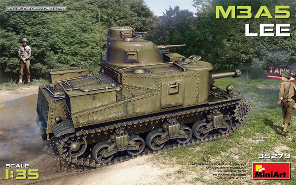 M3A5 リー プラモデル (ミニアート 1/35 WW2 ミリタリーミニチュア No.35279) 商品画像