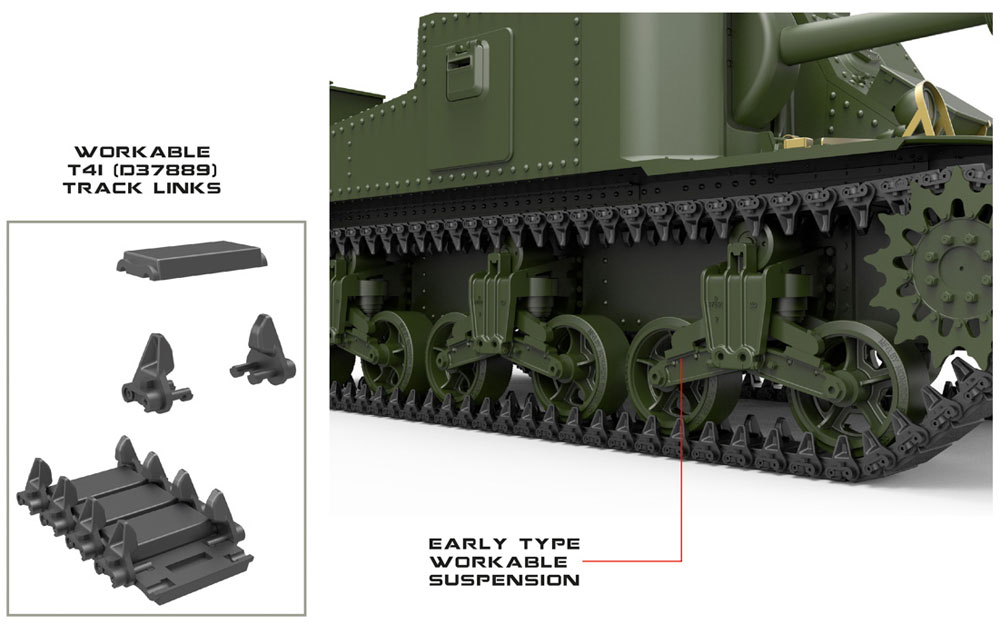 M3A5 リー プラモデル (ミニアート 1/35 WW2 ミリタリーミニチュア No.35279) 商品画像_3