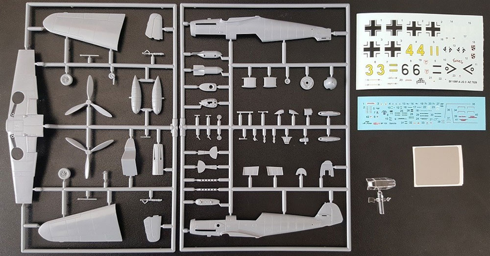 メッサーシュミット Bf109F-4 JG.3 リミテッドエディション プラモデル (AZ model 1/72 エアクラフト プラモデル No.AZ7626) 商品画像_1