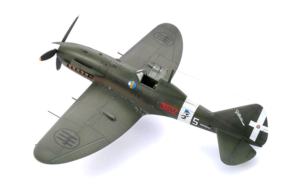 レジアーネ Re.2005 サジタリオ プラモデル (ソード 1/48 エアクラフト プラモデル No.SW48010) 商品画像_4