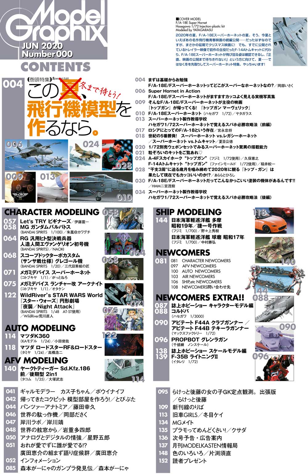 モデルグラフィックス 2020年6月号 雑誌 (大日本絵画 月刊 モデルグラフィックス No.427) 商品画像_1