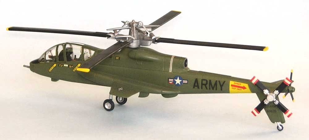 AH-56A シャイアン 攻撃ヘリ プラモデル (アトランティス プラスチックモデルキット No.A506) 商品画像_2