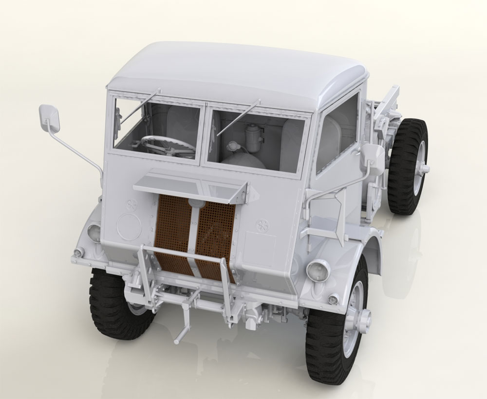 フォード W.O.T.8 トラック WW2 イギリス トラック プラモデル (ICM 1/35 ミリタリービークル・フィギュア No.35590) 商品画像_2