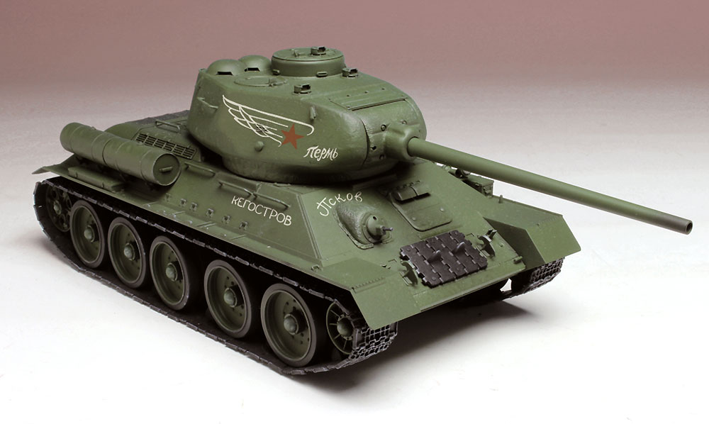 T-34/85 映画 レジェンド・オブ・ウォー プラモデル (プラッツ 1/35 プラスチックモデルキット No.SP-125) 商品画像_2