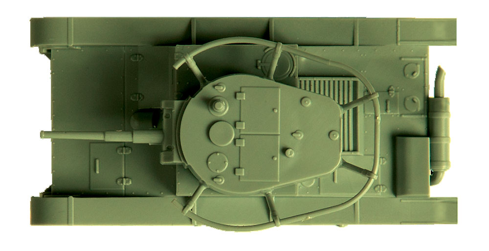 ソビエト軽戦車 T-26 1933年製 プラモデル (ズベズダ ART OF TACTIC No.6246) 商品画像_3