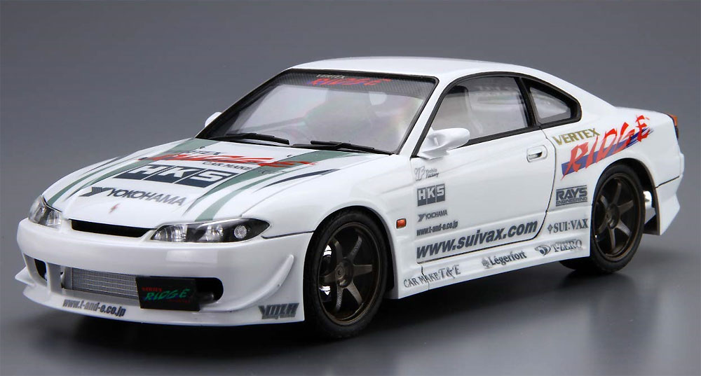 VERTEX S15 シルビア '99 (ニッサン) プラモデル (アオシマ 1/24 ザ・チューンドカー No.008) 商品画像_2