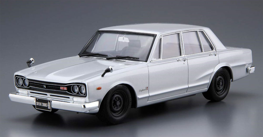 ニッサン PGC10 スカイライン 2000GT-R '70 プラモデル (アオシマ 1/24 ザ・モデルカー No.045) 商品画像_2