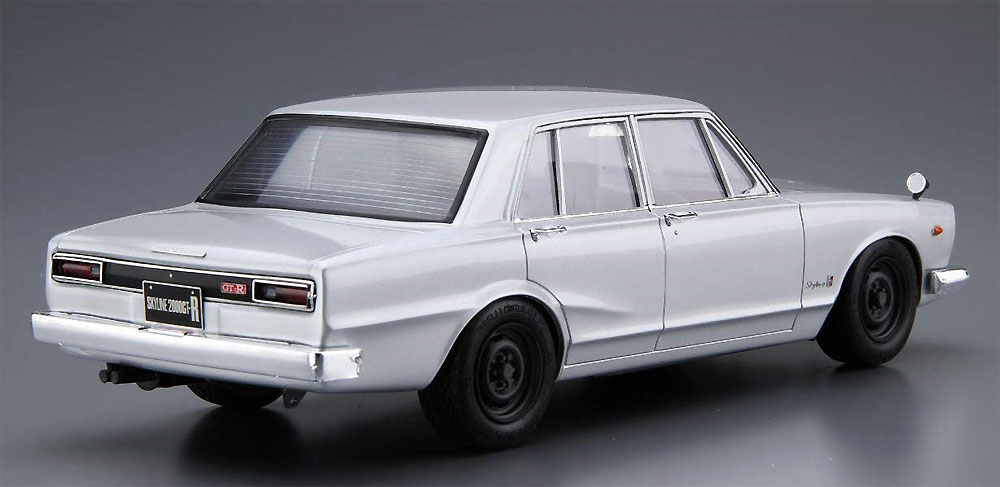 ニッサン PGC10 スカイライン 2000GT-R '70 プラモデル (アオシマ 1/24 ザ・モデルカー No.045) 商品画像_3