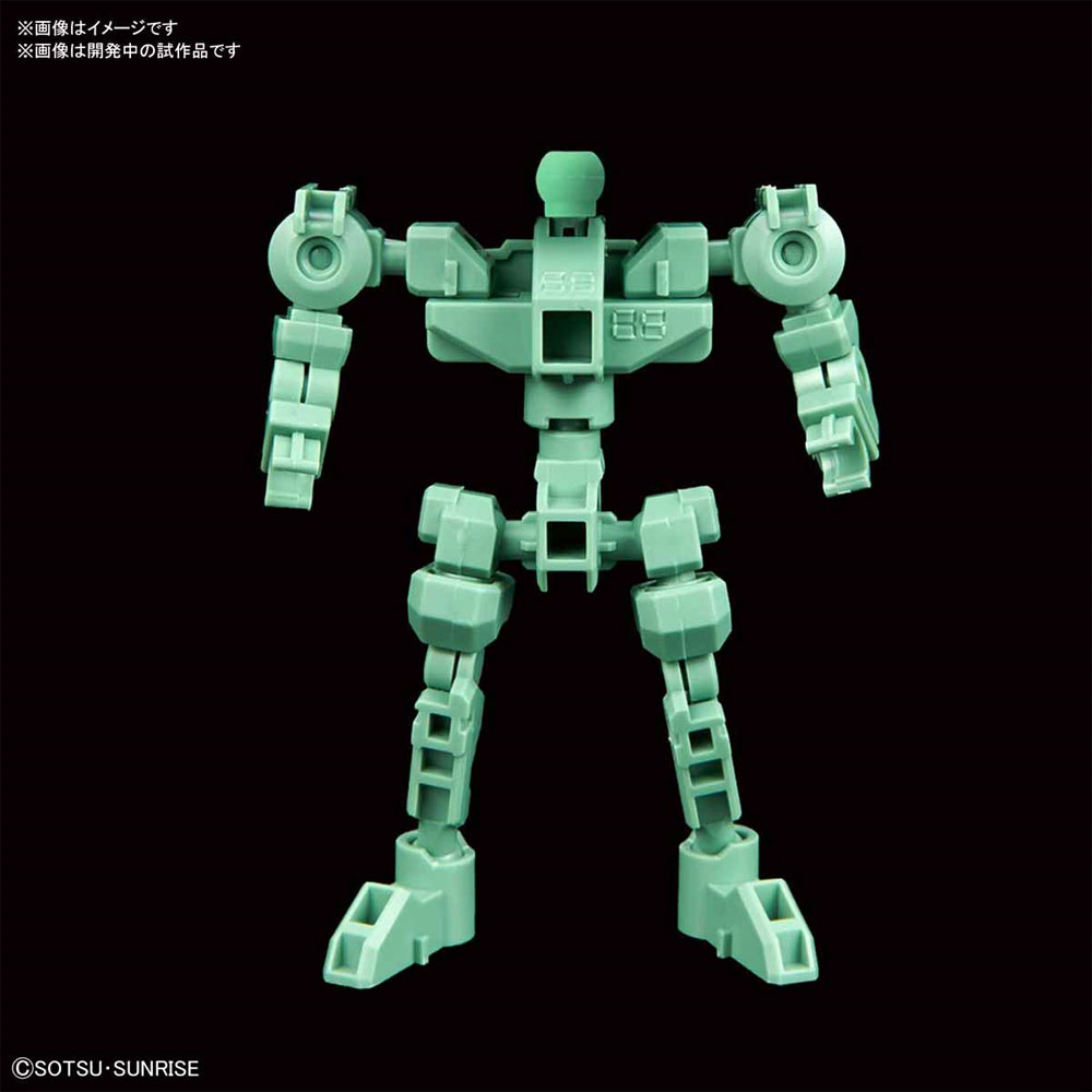 クロスシルエットフレーム グリーン プラモデル (バンダイ SDガンダム クロスシルエット No.OP-006) 商品画像_1