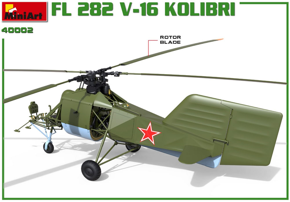 FL282 V-16 コリブリ プラモデル (ミニアート エアクラフトミニチュアシリーズ No.41002) 商品画像_2