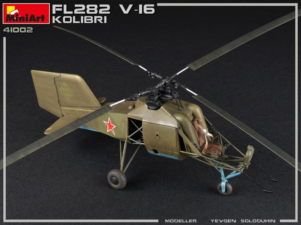 FL282 V-16 コリブリ プラモデル (ミニアート エアクラフトミニチュアシリーズ No.41002) 商品画像_3