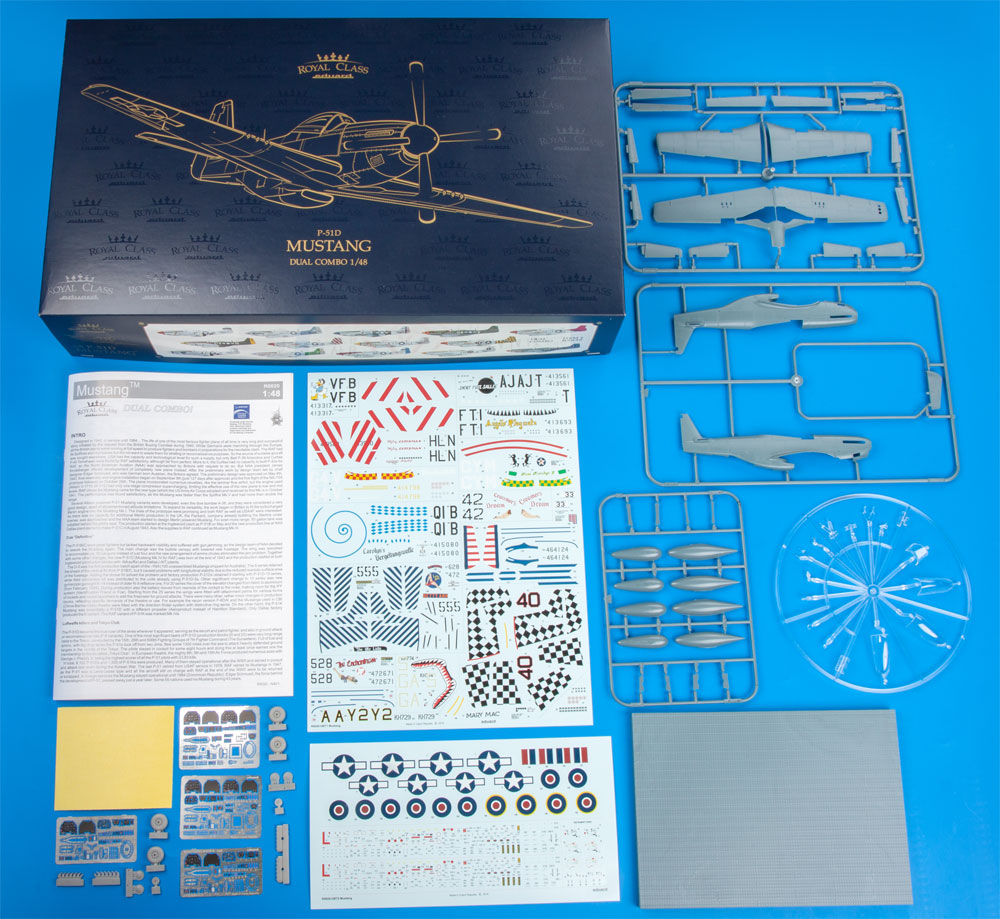 P-51D マスタング デュアルコンボ プラモデル (エデュアルド 1/48 ロイヤルクラス No.R0020) 商品画像_1