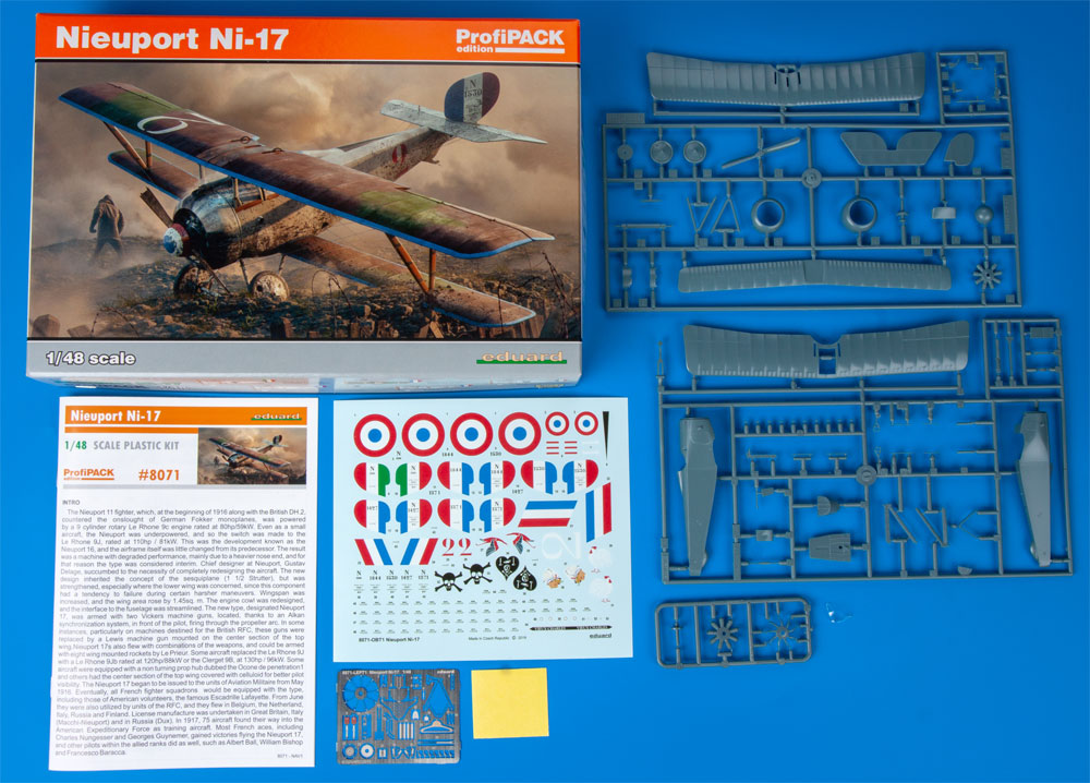 ニューポール Ni-17 プラモデル (エデュアルド 1/48 プロフィパック No.8071) 商品画像_1