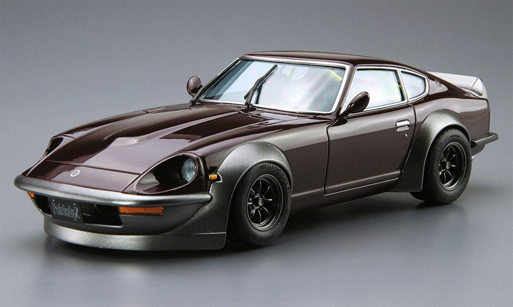 ニッサン S30 フェアレディ Z エアロカスタム '75 プラモデル (アオシマ 1/24 ザ・モデルカー No.030) 商品画像_2