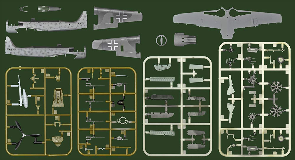 フォッケウルフ Fw190A ディテールアップ エッチングパーツ付き プラモデル (エフトイズ 1/72 フルアクション No.Vol.003SP) 商品画像_2