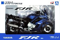 アオシマ 1/12 完成品バイクシリーズ ヤマハ FJR1300A マッドダークパープリッシュ ブルーメタリック 1