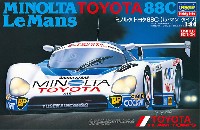 ハセガワ 1/24 自動車 限定生産 ミノルタ トヨタ 88C ル・マン タイプ