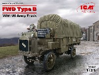 ICM 1/35 ミリタリービークル・フィギュア FWD Type B WW1 アメリカ陸軍 トラック