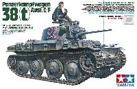 タミヤ 1/35 ミリタリーミニチュアシリーズ ドイツ軽戦車 38(t) E/F型