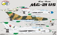 R.V.エアクラフト 1/72 エアクラフト プラモデル MiG-21US モンゴルB リミテッドエディション